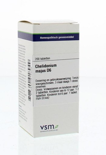 VSM Chelidonium majus D6 (200 Tabletten)