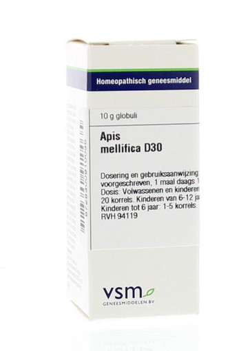 VSM Apis mellifica D30 (10 Gram)