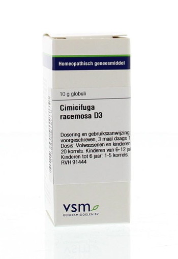 VSM Cimicifuga racemosa D3 (10 Gram)