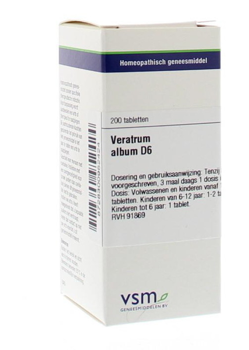 VSM Veratrum album D6 (200 Tabletten)