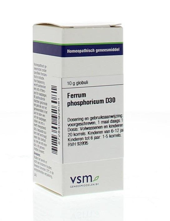 VSM Ferrum phosphoricum D30 (10 Gram)