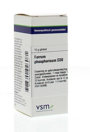 VSM Ferrum phosphoricum D30 (10 Gram)