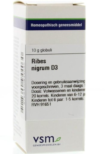 VSM Ribes nigrum D3 (10 Gram)
