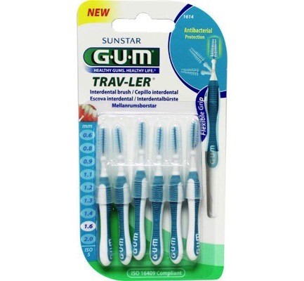 Gum Trav-ler Rager 1.6 Mm (blauw) (6st)
