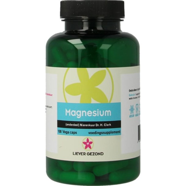 Liever Gezond Magnesium oxyde 300mg (100 Capsules)