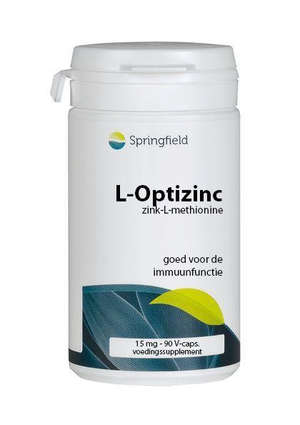 Springfield L-Optizinc (90 Vegetarische capsules)