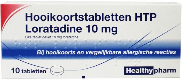 Healthypharm Loratadine hooikoorts tablet (10 Tabletten)