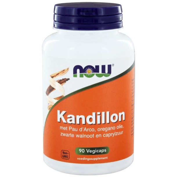 NOW Kandillon (90 Vegetarische capsules)