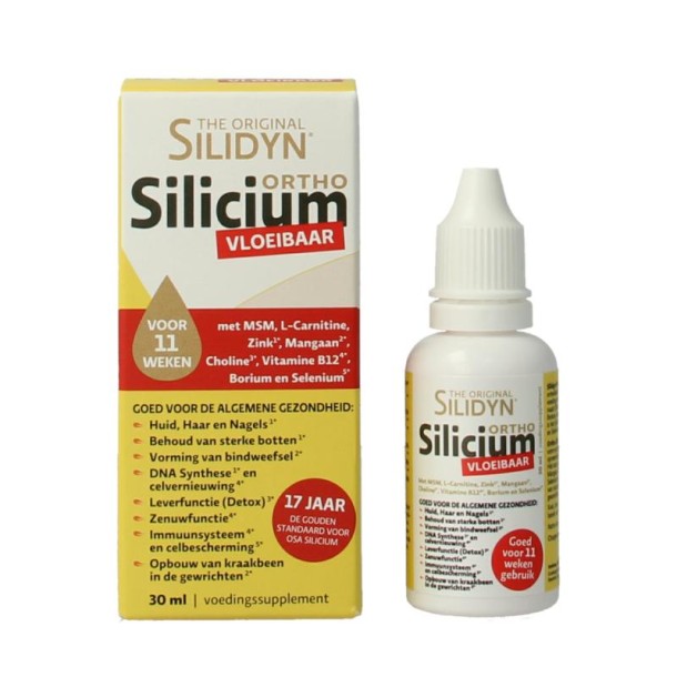 Silidyn Ortho silicium druppels (30 Milliliter)