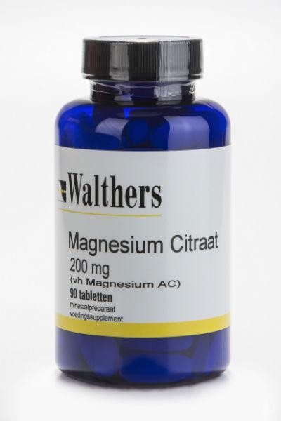Walthers Magnesium citraat 200 mg (90 Tabletten)
