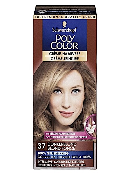 Schwarzkopf Poly Color 37 Donkerblond Crème Haarverf