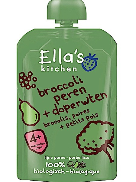 ELLA'S KITCHEN Broccoli, peren + doperwten