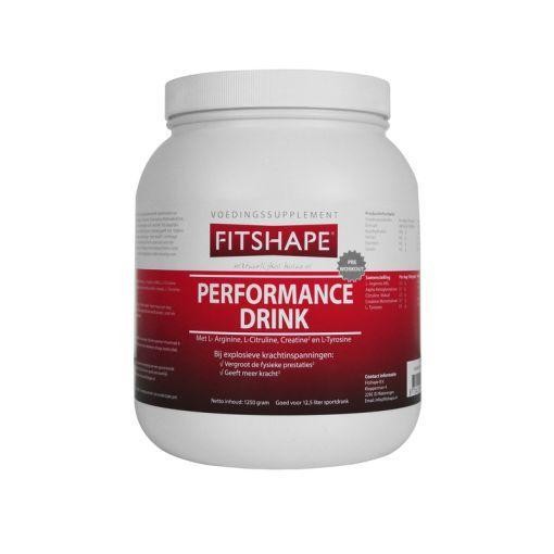 Fitshape Performance drink (1250 Gram)