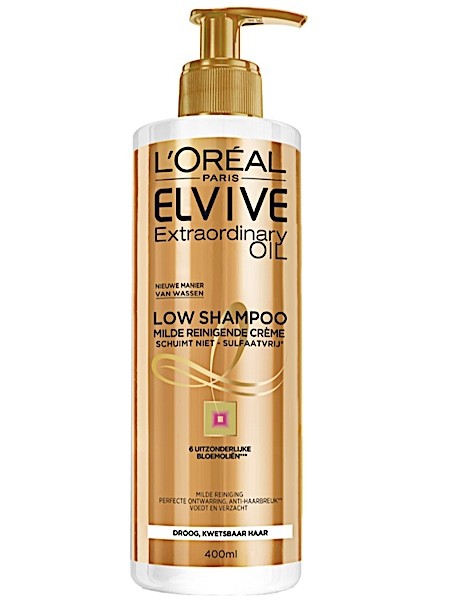L'Oréal Paris Elvive Extraordinary Oil - Droog haar- 400ml - Low Shampoo