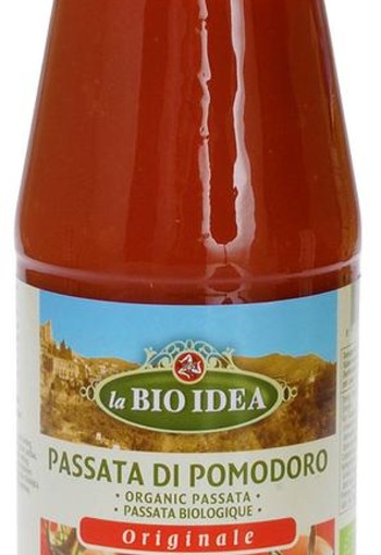 Bioidea Passata gezeefde tomaten bio (680 Gram)