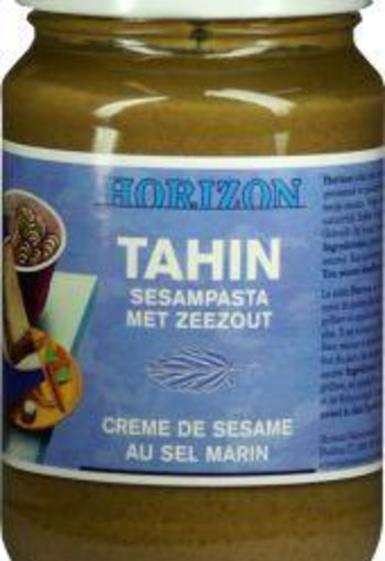 Horizon Tahin met zeezout eko bio (350 Gram)