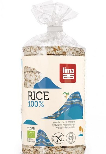 Lima Rijstwafels met zout bio (100 Gram)