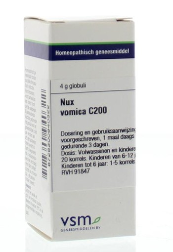 VSM Nux vomica C200 (4 Gram)