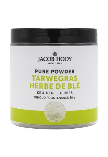 Jacob Hooy Pure Powder tarwegras (80 Gram)