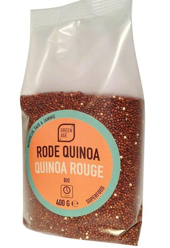 Greenage Quinoa rood bio (400 Gram)