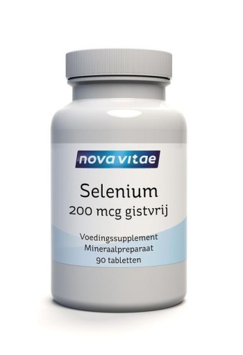 Nova Vitae Selenium 200 mcg gistvrij (90 Tabletten)