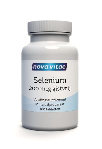 Nova Vitae Selenium 200 mcg gistvrij (180 Tabletten)