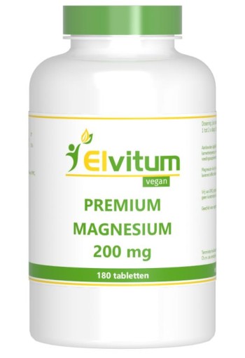 Elvitum Magnesium 200mg premium (180 Tabletten)