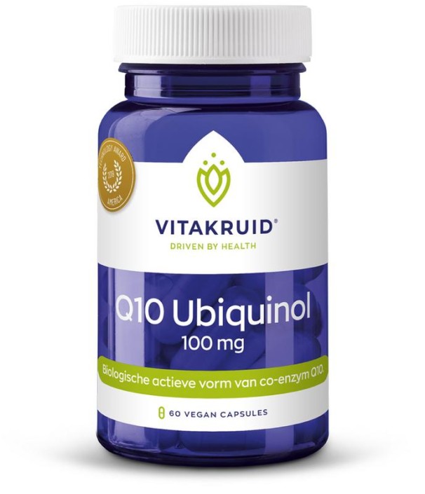 Vitakruid Q10 Ubiquinol 100 mg (60 Vegetarische capsules)