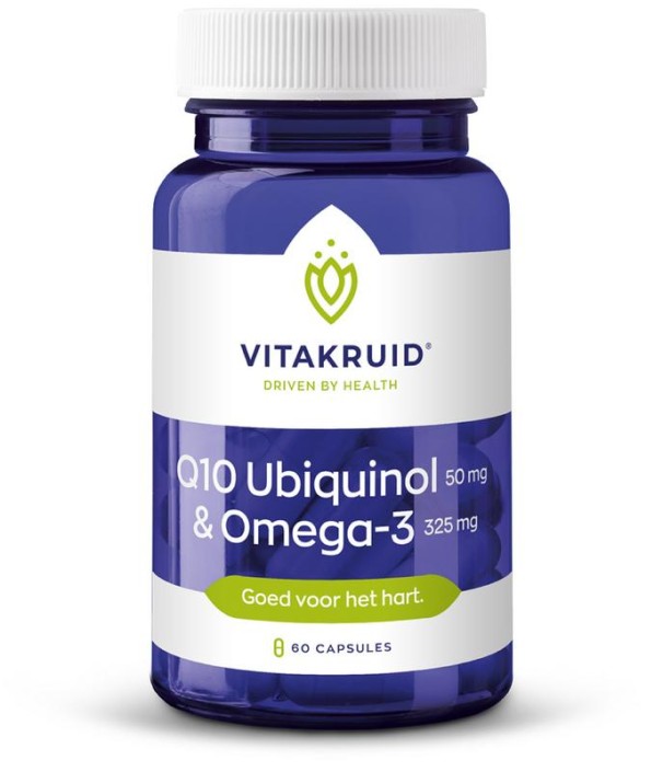 Vitakruid Q10 ubiquinol 50 mg & omega-3 325 mg (60 Capsules)