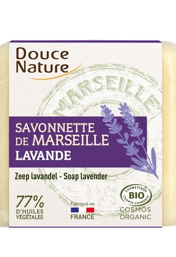 Douce Nature Zeep lavendel bio (100 Gram)