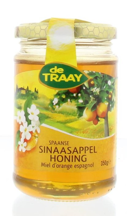 Traay Sinaasappel honing (350 Gram)