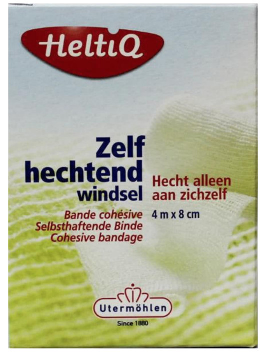 Heltiq Zelfhechtend Windsel - 4 m x 8 cm - Verband