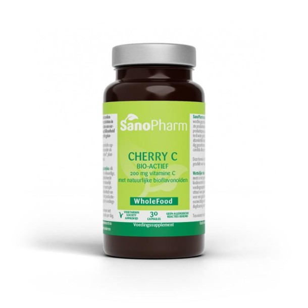 Sanopharm Cherry-C 200 mg wholefood (30 Capsules)