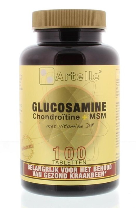 Artelle Glucosamine/chondroitine/msm (100 Tabletten)