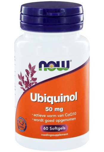 NOW Co-Q10 Ubiquinol 50mg (60 Softgels)