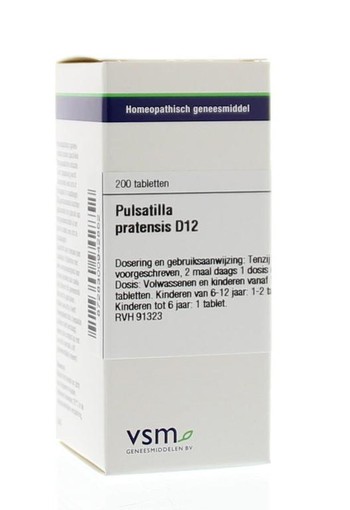 VSM Pulsatilla pratensis D12 (200 Tabletten)