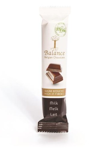 Balance Chocolade reep melk (35 Gram)