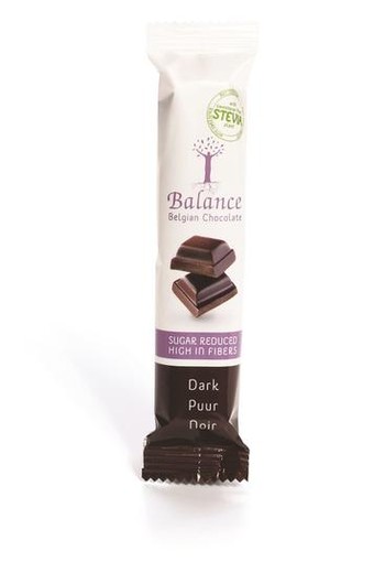 Balance Chocolade reep puur (35 Gram)