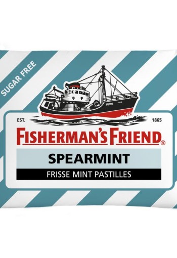 Fishermansfriend Spearmint suikervrij (25 Gram)