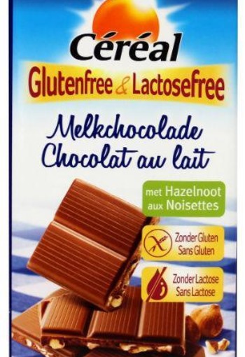 Cereal Melkchocolade hazelnoot glutenvrij (100 Gram)