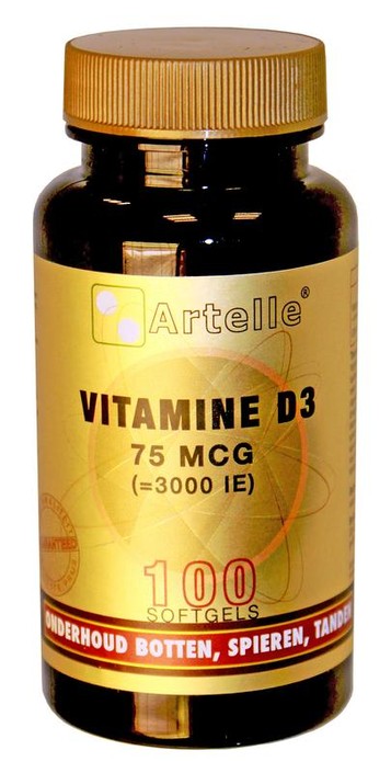 Artelle Vitamine D3 75mcg (100 Softgels)
