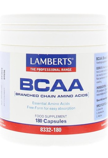 Lamberts BCAA Complex (180 Capsules)
