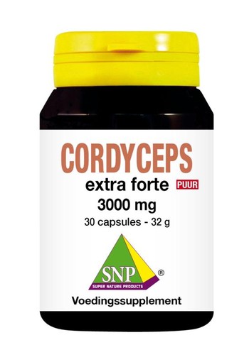 SNP Cordyceps extra forte 3000mg puur (30 Vegetarische capsules)