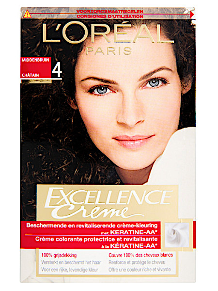 L'Oré­al Ex­cel­len­ce crè­me mid­den­bruin 4