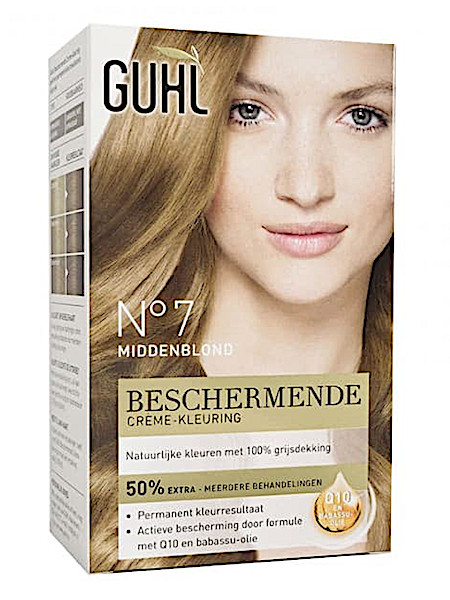 Guhl Beschermende Crème-kleuring No. 7- Middenblond - Haarverf