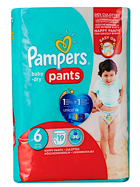 Pam­pers Pre­mi­um pro­tec­ti­on pants XL maat 6 19 stuks