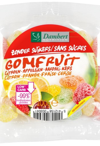 Damhert Extra gomfruit snoepje (100 Gram)