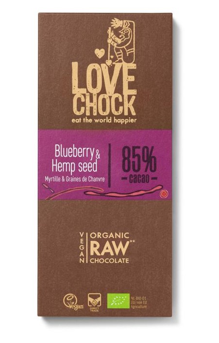 Lovechock Blueberry hempseed bio (70 Gram)