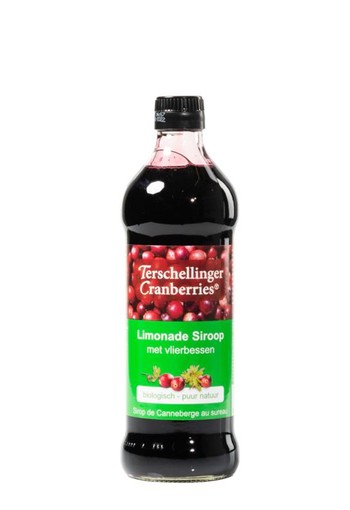 Terschellinger Cranberry-vlierbes siroop bio (500 Milliliter)