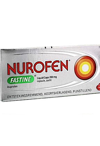 Nurofen Fastine liquid caps 200 mg (10 Stuks)